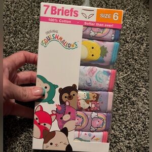 Squishmallow girls underwear